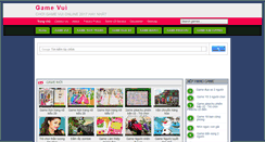 Desktop Screenshot of gamevui.biz