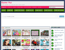 Tablet Screenshot of gamevui.biz